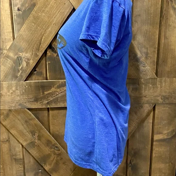 Blue Highland Heifer Short Sleeve Tee Sz M - Picture 14 of 14